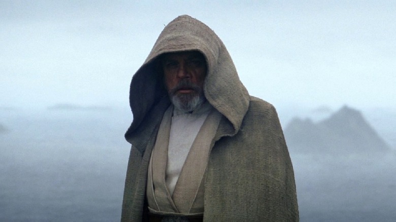 Luke Skywalker staring