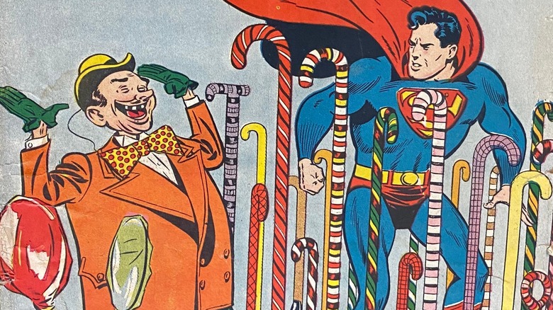 The Prankster traps Superman.