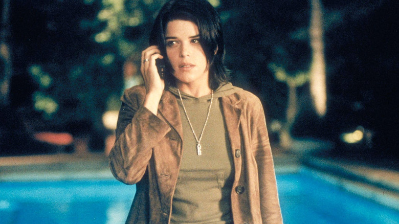 Sidney on the phone in "Scream 3"