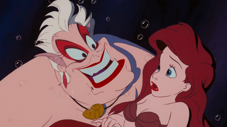 Ursula singing to Ariel in "The Little Mermaid" (1989)