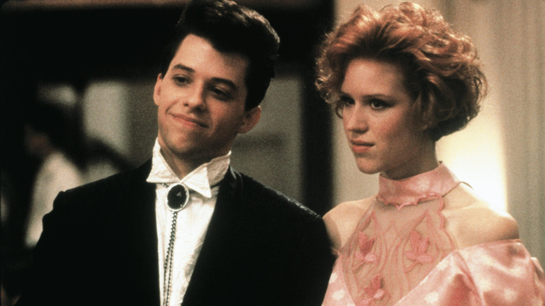 Duckie and Andie confab in "Pretty in Pink"