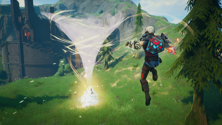 Spellbreak tornado combat