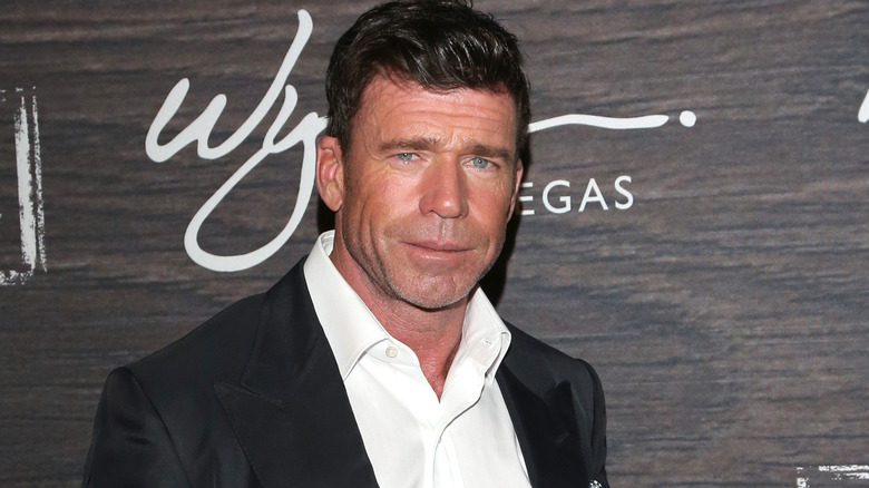 Taylor Sheridan posing