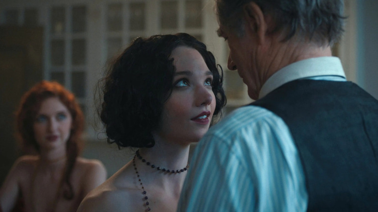 Lindy watches Whitfield and Christy talking in "1923"