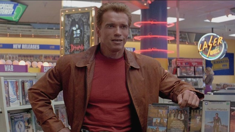 Arnold Schwarzenegger smiling