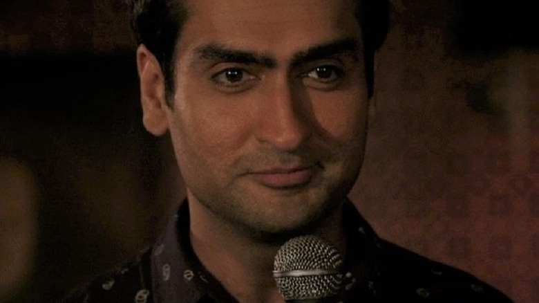 Kumail Nanjiani on the mike