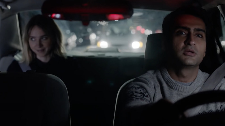 Kumail and Emily in Uber