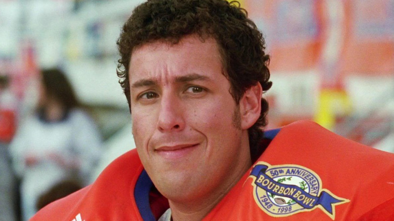 Adam Sandler Bobby Boucher grinning