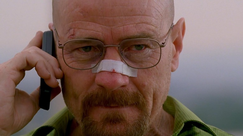 walter white on the phone