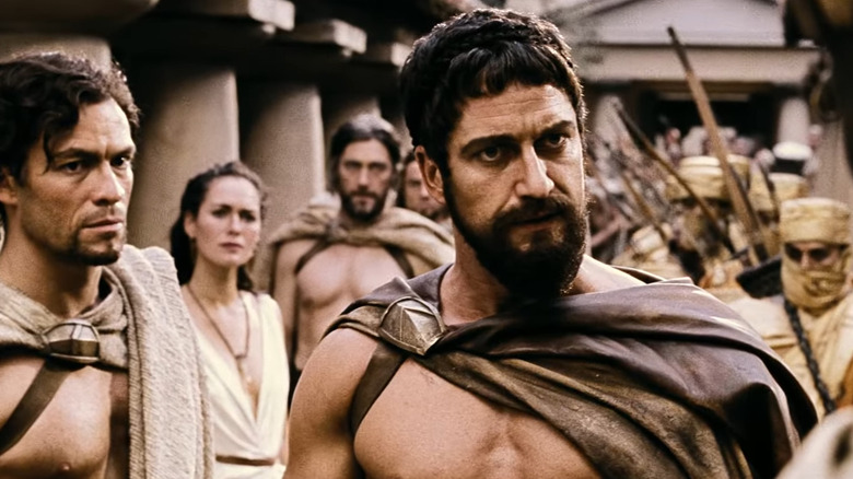 Leonidas with his men