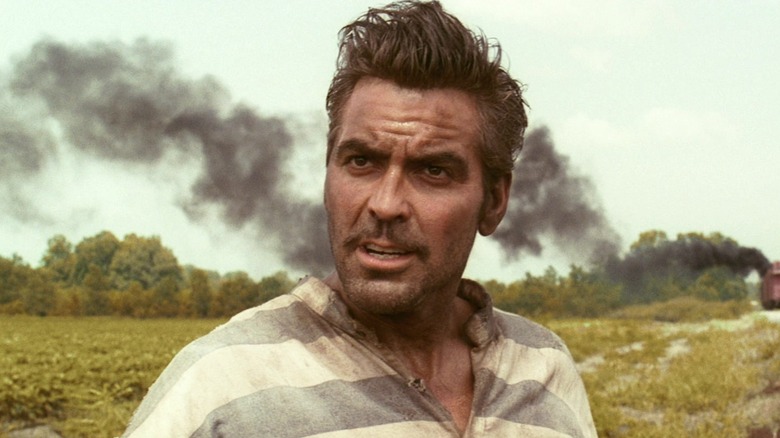 George Clooney on the run in O Brother, Where Art Thou?