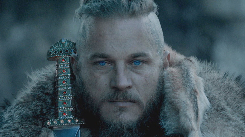 Ragnar Lothbrok observes his kingdom.