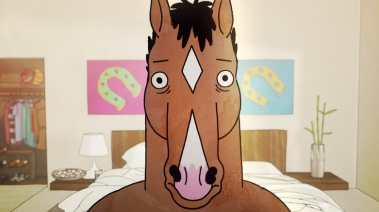 BoJack Horseman sits up