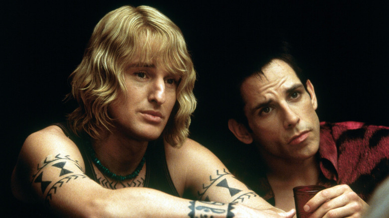 Hansel and Derek Zoolander stare in "Zoolander" (2001)