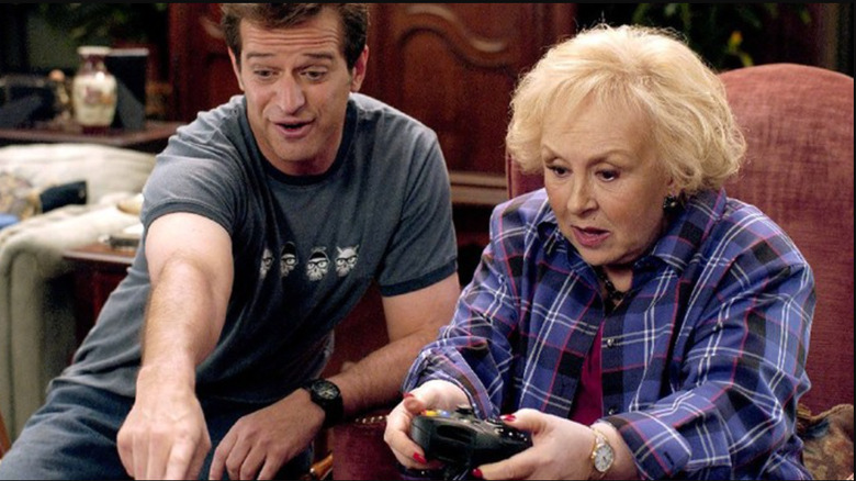 Allen Covert and Betty White