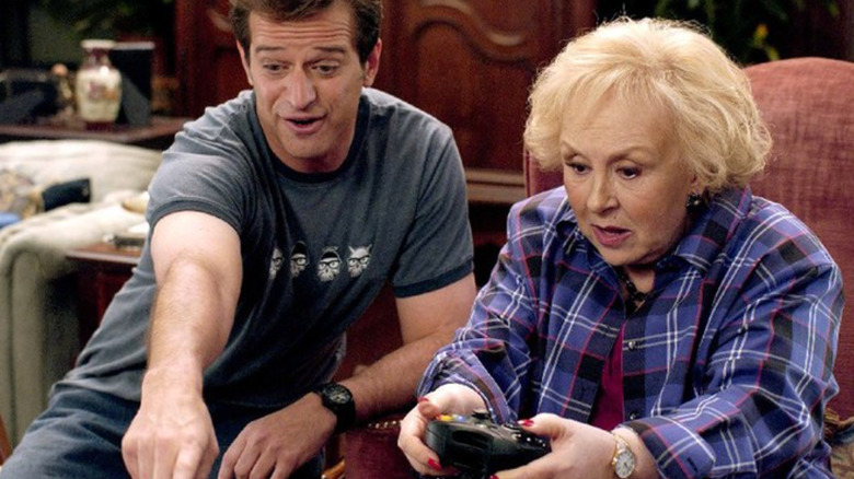 Allen Covert and Betty White