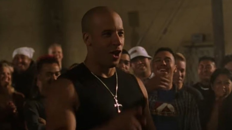 Excited Vin Diesel