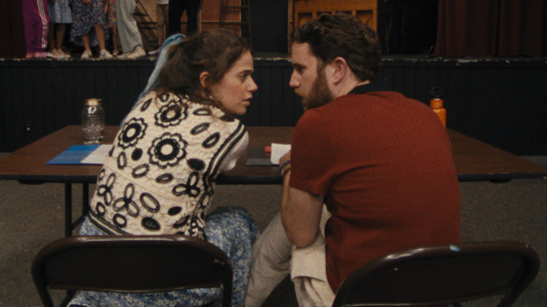 Amos and Rebecca-Diane talk