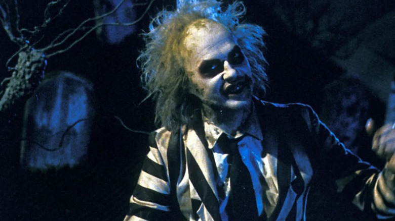 Beetlejuice smiling