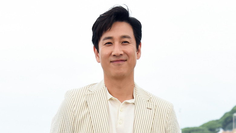 Lee Sun-Kyun smiling