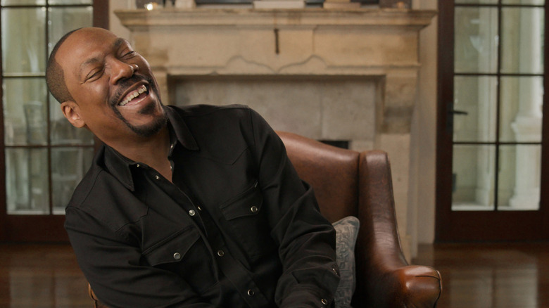 Eddie Murphy laughing in "Being Eddie" (2025)
