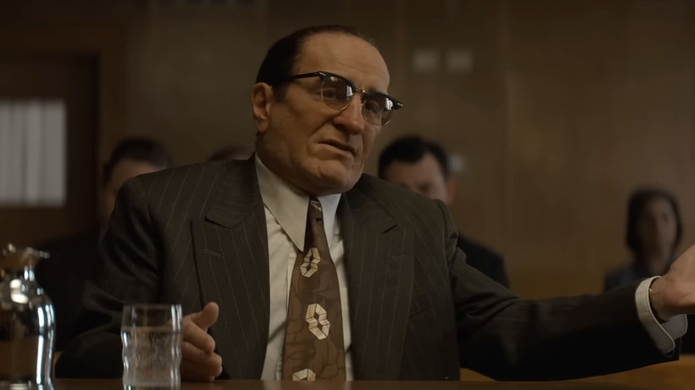 Vito Genovese gesturing in The Alto Knights