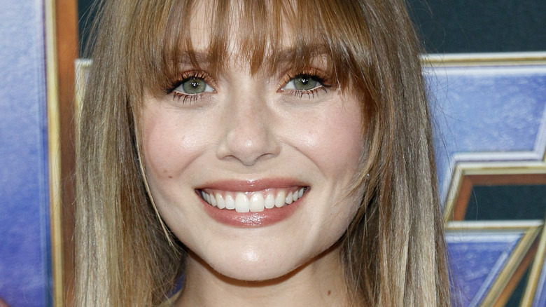 Elizabeth Olsen smiling