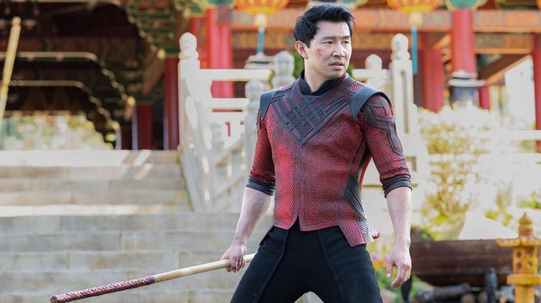 Simu Liu in battle
