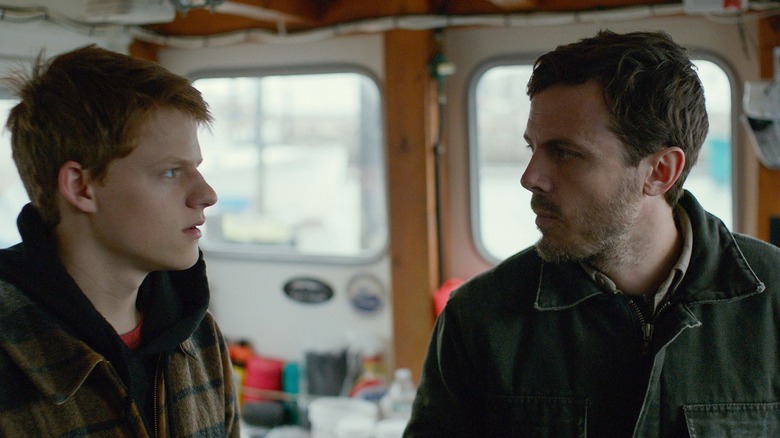 Casey Affleck argues with nephew
