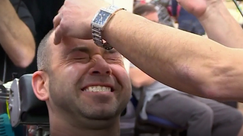 Murr loses his hair Impractical Jokers