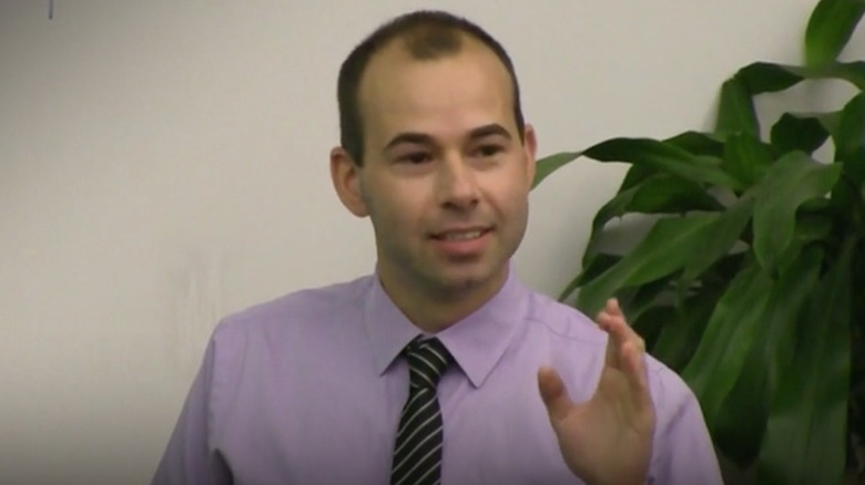 Murr tries to keep a straight face Impractical Jokers