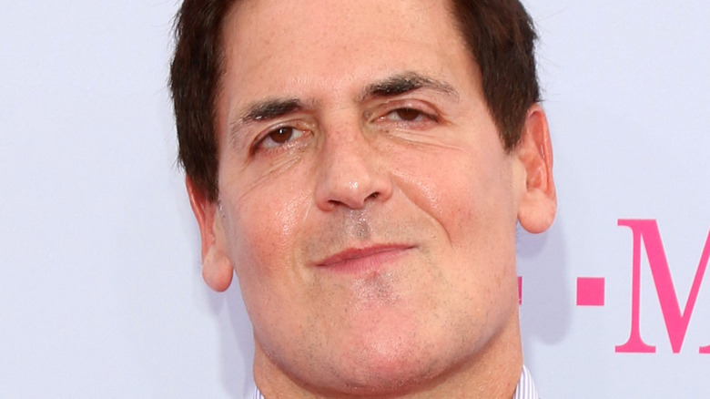 Mark Cuban smiles