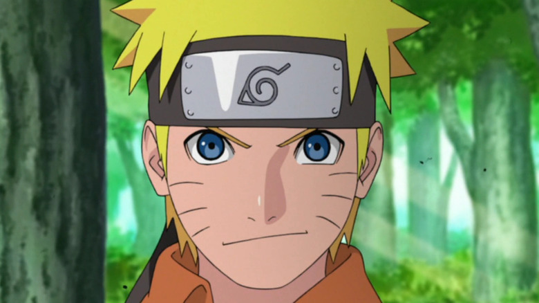 Naruto smirking