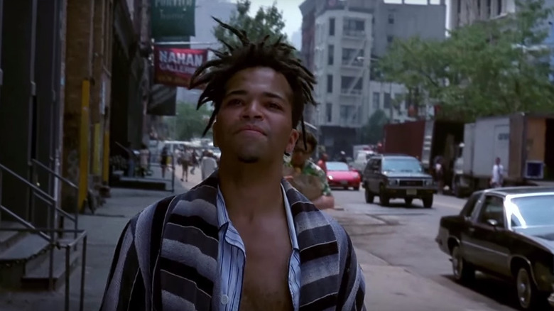 Basquiat walks NYC