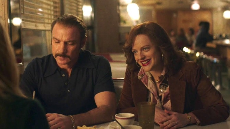 Wepner and Phyliss in a diner