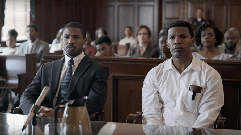 Stevenson represents McMillan in court
