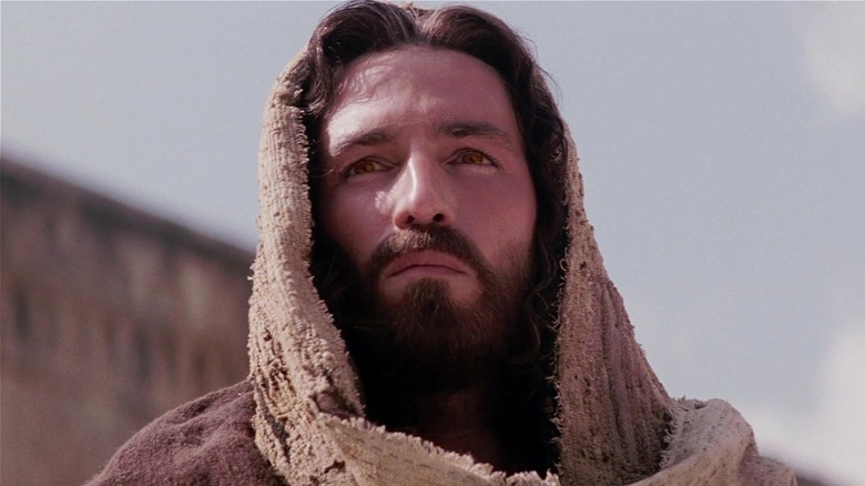 Jim Caviezal looking on