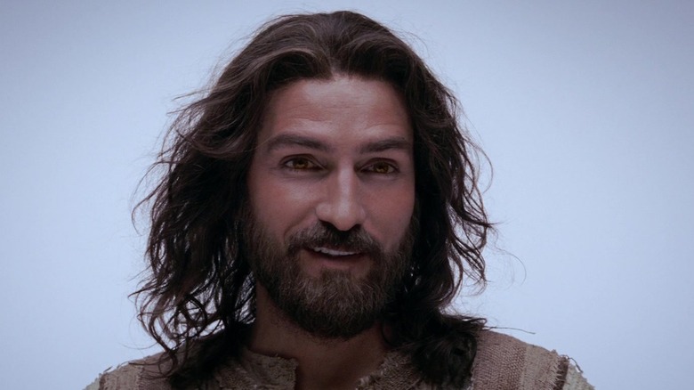 Jim Caviezal preaching