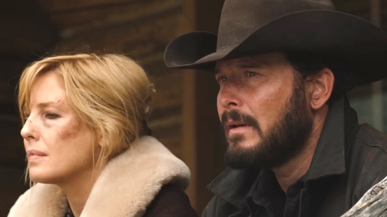 Beth Dutton and Rip Wheeler on Yellowstone