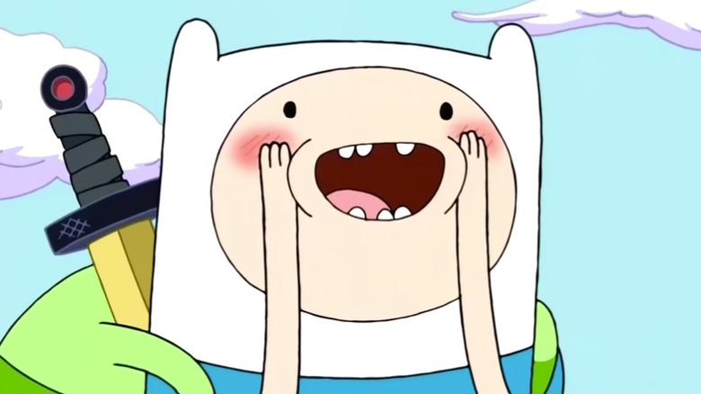 Adventure Time Jake smiles