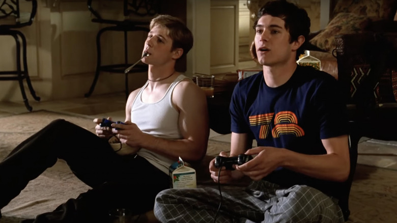 Ryan and Seth playing games