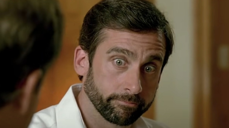 Steve Carell wide-eyed