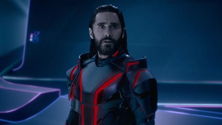 Ares in the original Grid sever in Tron: Ares