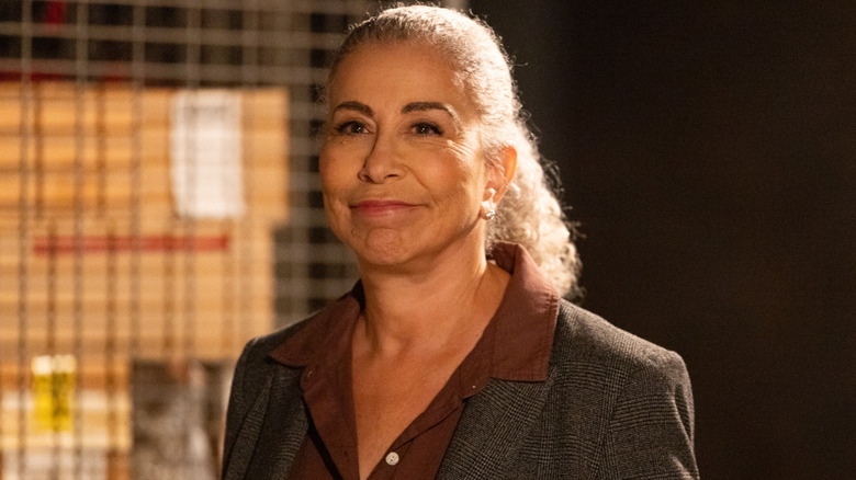 Vera Strickland smiling in "NCIS"