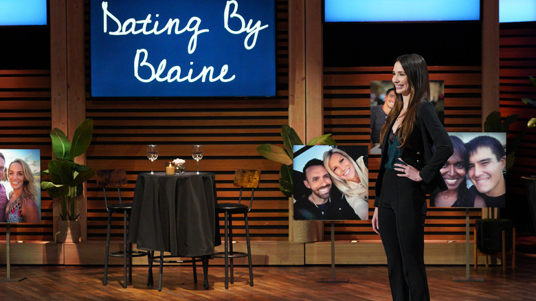 Blaine presenting on Shark Tank