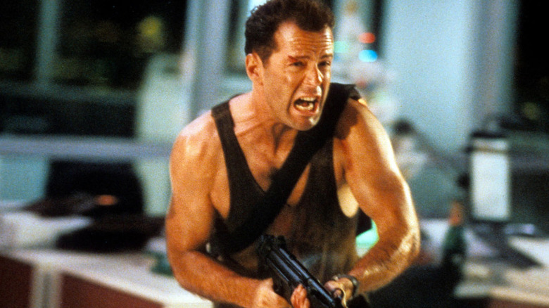 John McClane running