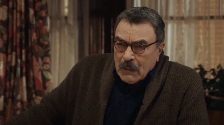 Tom Selleck talking 