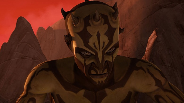 Savage Opress preparing to fight