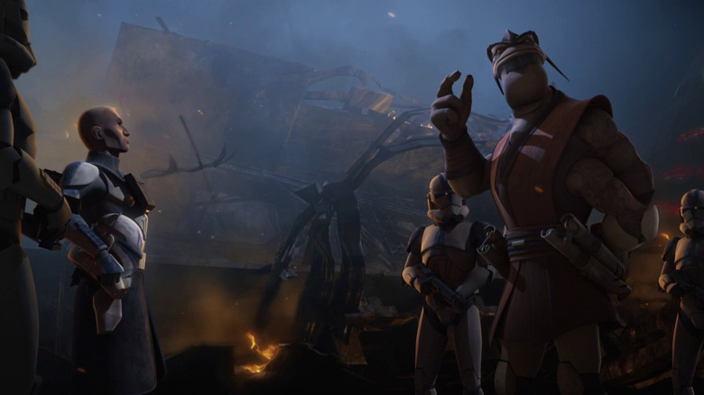 Rex talking to General Krell