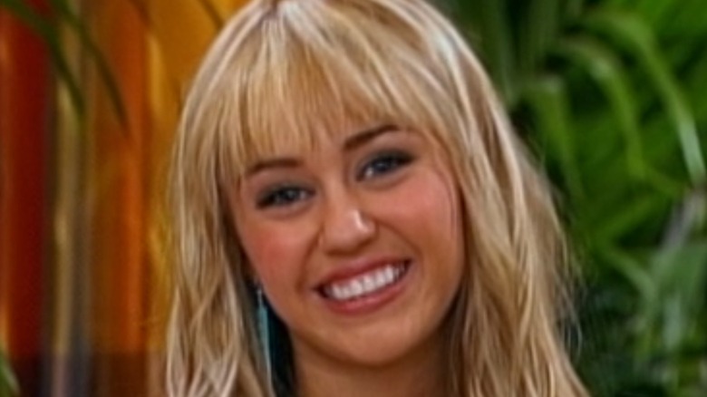 Miley Cyrus smiling 